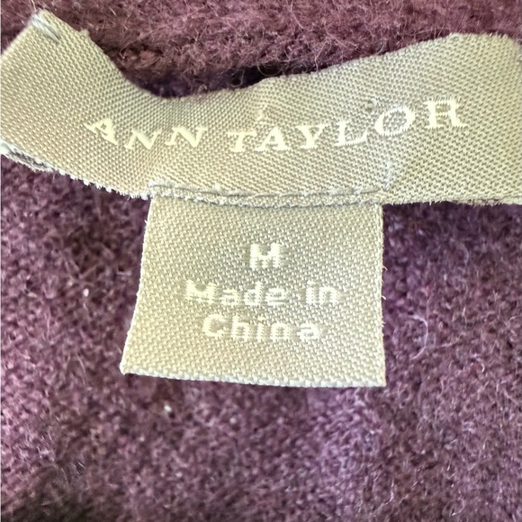 Ann Taylor Violet Crew Neck Sweater with Bow - Picture 6 of 6